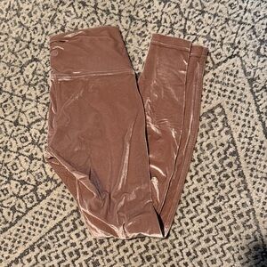 Lululemon Athletica Shimmering “Velvety”  Leggings